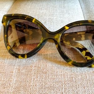 Domencio Vacca Cat Eye Tortoise Sunglasses